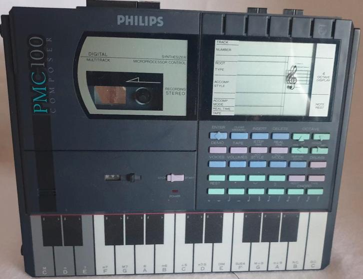 PMC 100 composer synthesizer Philips, Musique & Instruments, Synthétiseurs, Comme neuf, Enlèvement ou Envoi