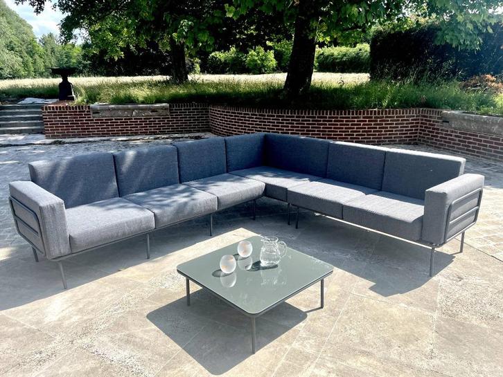 Salon extérieur jardin "Lisboa" - 6 personnes, Tuin en Terras, Tuinsets en Loungesets, Nieuw, Tuinset, Overige materialen, 6 zitplaatsen