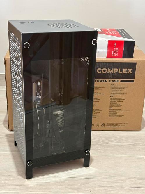 Mini pc gaming itx, Ryzen 5, 16go, 750go, rx 5700, Rog strix, Computers en Software, Desktop Pc's, Zo goed als nieuw, 3 tot 4 Ghz