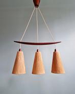 Kroonluchter van teakhout en sisaltouw, Temde, 1950-60, Ophalen of Verzenden