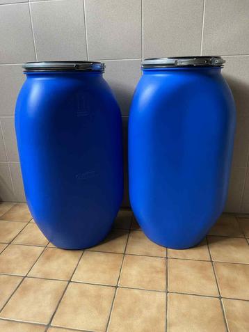 Regentonnen van 120 liter,als nieuw ! beschikbaar voor biedingen
