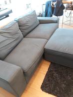 Canapé avec repose pied et rangement, Enlèvement, Comme neuf