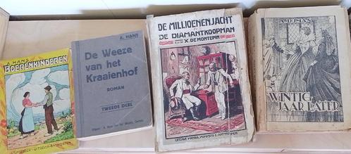 4 oude boeken : Twintig jaar later - De millioenenjacht - De, Antiek en Kunst, Antiek | Boeken en Manuscripten, Ophalen of Verzenden