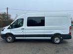 Ford Transit dubbele cabine, Autos, Achat, Entreprise, Boîte manuelle, Noir