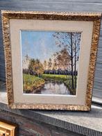 huile sur toile signe gaby walsh ( mia van genesen), Antiek en Kunst, Ophalen of Verzenden