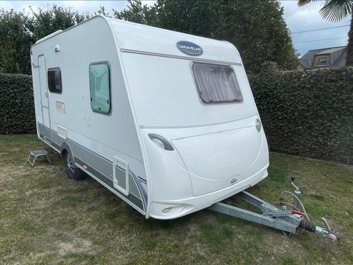 Caravan Caravelair 420, Mover, voortent, nieuwe banden, Caravans en Kamperen, Caravans, Bedrijf, Treinzit, Caravelair, Douche