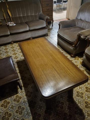 Salontafel Koffietafel Hout Vintage beschikbaar voor biedingen