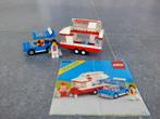 Lego 6590 - Voiture avec caravane (Vacation Camper), 1988, Enlèvement ou Envoi, Utilisé, Ensemble complet, Lego
