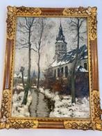 Origineel schilderij René de Baugnies, Antiek en Kunst, Ophalen