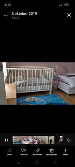 ikea babybed wit, goede staat + matras + 2dekbedovertrek, Ophalen, Gebruikt