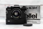Rolleiflex SL35 E + Planar 50mm F/1,8, Ophalen of Verzenden, Zo goed als nieuw, Spiegelreflex, Overige Merken