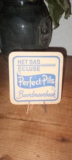 Brasserie bière ancien sous-bock Het Sas Perfect Pils, Enlèvement ou Envoi, Utilisé, Sous-bock, Autres marques