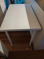 Wit tafeltje in goede staat!, Huis en Inrichting, Tafels | Eettafels, Ophalen, 50 tot 100 cm, 50 tot 100 cm, Zo goed als nieuw