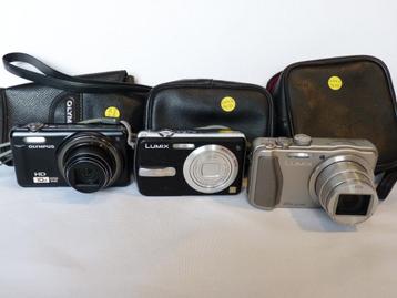 Olympus VR-310, Panasonic Lumix DMC-TZ35 en Lumix FX50 beschikbaar voor biedingen
