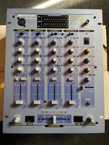 JB Systems Beat 4 analoge mixer in perfecte conditie beschikbaar voor biedingen