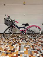 Meisjesfiets 24 inch, Ophalen, B-Twin, Handrem, Gebruikt