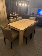 Eetplaats met dressoirkast en barkast, Ophalen, Gebruikt, 6 tot 8 stoelen