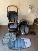 Kinderwagen, slaapmand, winterzak en andere accesoires, Kinderen en Baby's, Kinderwagens en Combinaties, Gebruikt, Mutsy, Verstelbare duwstang