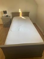 Bed + nachtkastje, Huis en Inrichting, Ophalen, Gebruikt, 90 cm, Landelijk