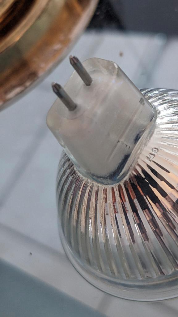 8x Gebruikte sensys GU5.3 2.2w led-lampen + schijnwerpers., Doe-het-zelf en Bouw, Elektriciteit en Kabels, Gebruikt, Ophalen of Verzenden