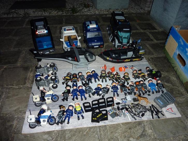 Grand ensemble de police d'unités spéciales forces spéciales, Enfants & Bébés, Jouets | Playmobil, Comme neuf, Ensemble complet