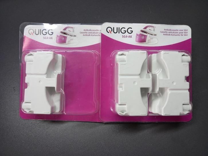 ⚠️3 casettes anticalcaires Quigg, Elektronische apparatuur, Stoomapparaten, Nieuw, Ophalen of Verzenden