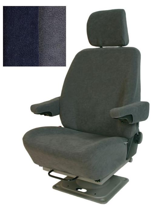 Stoelhoezen Volkswagen T4A of T4B Blauw/Grijs (set 2 Stuks), Caravans en Kamperen, Mobilhome-accessoires