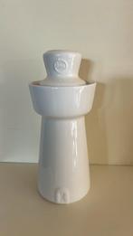 Waterkaraf “watertoren” porselein Design Hegge-ID, Ophalen of Verzenden, Zo goed als nieuw, Porselein, Overige typen