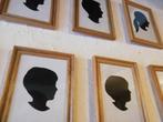 Cadres portrait silhouette personnalisé, Ophalen of Verzenden, Nieuw, Overige thema's