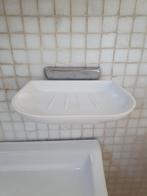 Keramische zeepbakje, Huis en Inrichting, Ophalen of Verzenden, Gebruikt, Grijs, Overige typen