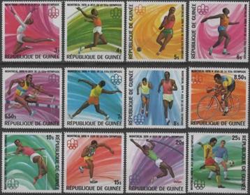 RÉP. de GUINÉ :1976: Y.560-71 : ## Olympics MONTREAL 1976 ##
