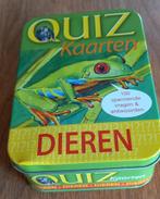 100 Quiz vragen over dieren, kaarten als nieuw, Ophalen, Zo goed als nieuw, Ontdekken