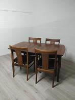 Vintage Scandinavische eetkamerset | C-E Ekström, Huis en Inrichting, Ophalen, Zo goed als nieuw