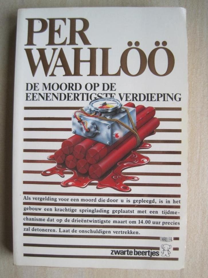 240 - De moord op de eenendertigste verdieping - Per Wahlöö, Boeken, Detectives, Zo goed als nieuw, Ophalen of Verzenden