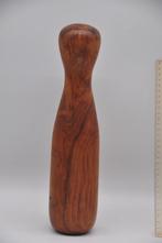 houten kegel - handgedraaid, Antiek en Kunst, Curiosa en Brocante, Ophalen of Verzenden