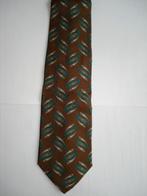 Christian Dior Monsieur Paris Das zijde Silk tie, Christian Dior, Bruin, Verzenden, Met patroon