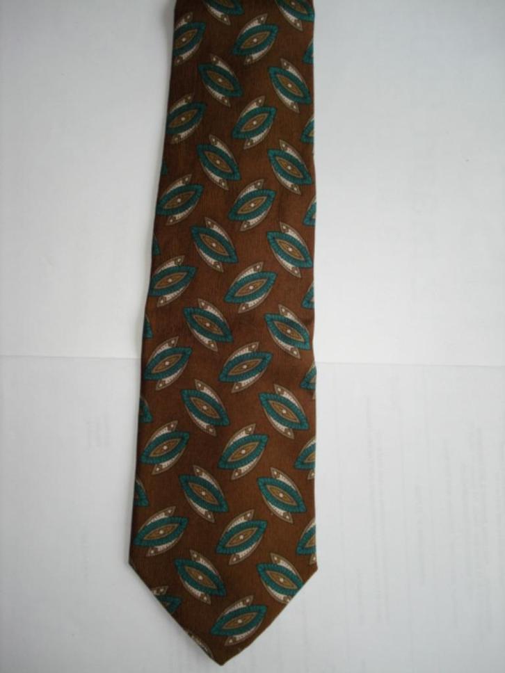 Christian Dior Monsieur Paris Das zijde Silk tie, Kleding | Heren, Stropdassen, Gedragen, Met patroon, Bruin, Verzenden