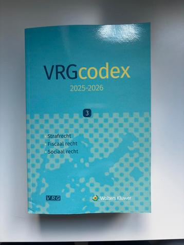 VRG codex 3 2025-2026 beschikbaar voor biedingen
