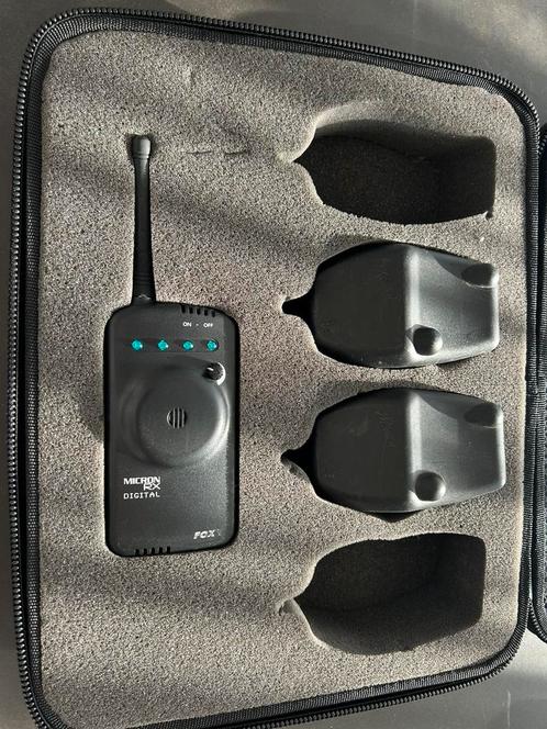 Fox Micron RX Digital Receiver + 2 beschermkappen, Watersport en Boten, Hengelsport | Karpervissen, Zo goed als nieuw, Ophalen of Verzenden