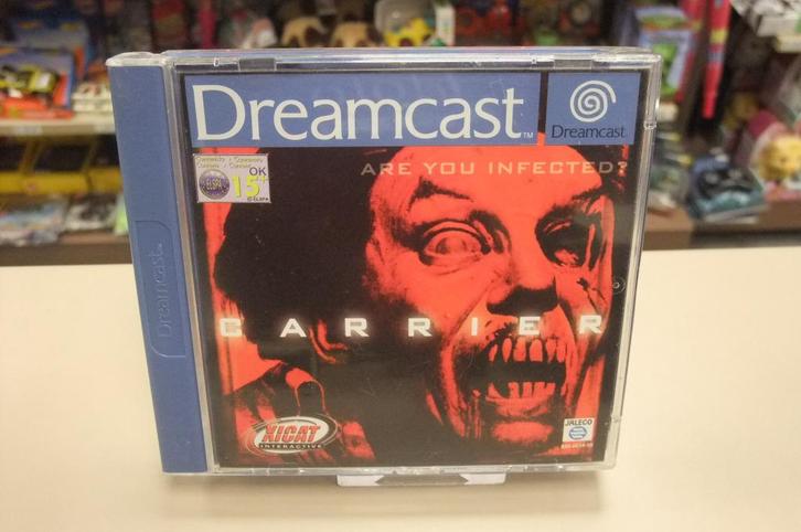 Carrier (cib) dreamcast, Games en Spelcomputers, Games | Sega, Gebruikt, Saturn of Dreamcast, Avontuur en Actie, 1 speler, Vanaf 16 jaar