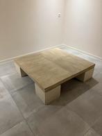 Moderne lage salontafel - 119cm x 119cm, Huis en Inrichting, Ophalen, Overige materialen, Gebruikt, Landelijk modern