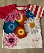 T.shirt fille "Desigual" à fleurs 9/12 mois, Comme neuf, Fille, Enlèvement ou Envoi, Chemisette ou Manches longues
