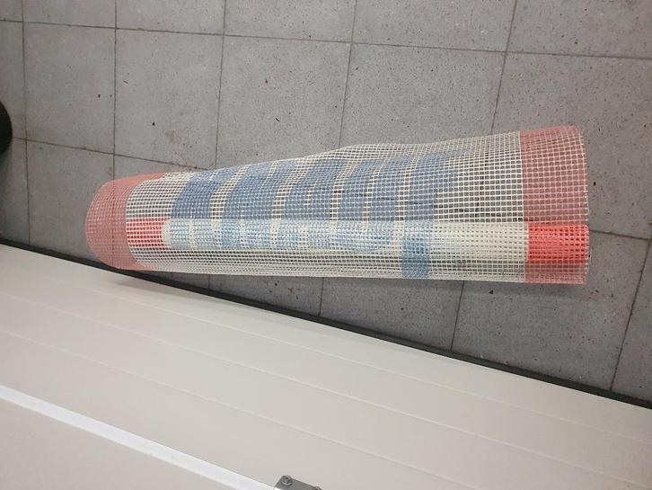 resten: glasvezelgaas, fiberglass tape, Tuin en Terras, Tegels en Klinkers, Zo goed als nieuw, Overige typen, Kunststof, 10 m² of meer