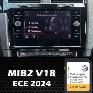 Kaartnavigatie Volkswagen mib2 2024
