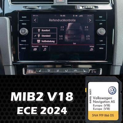 Kaartnavigatie Volkswagen mib2 2024, Auto diversen, Autoradio's, Zo goed als nieuw, Ophalen of Verzenden