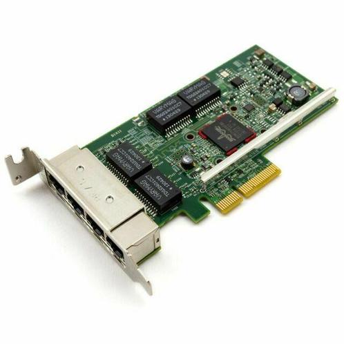 Dell Broadcom 5719 Quad port 1Gbps NIC Low Profile TMGR6, Computers en Software, Netwerkkaarten