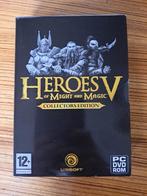 Heroes of Might and Magic V - Collectors Edition, Consoles de jeu & Jeux vidéo, Jeux | PC, Comme neuf, Jeu de rôle (Role Playing Game)