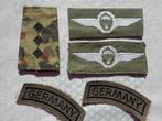 LOT Bundeswehr , officier Fallschirmjager, Emblème ou Badge, Armée de terre, Enlèvement ou Envoi