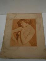 Collon Jean Roch lithografie of ets, Ophalen of Verzenden