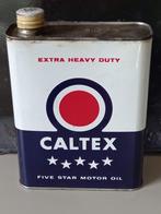 vintage olieblik Caltex Extra Heavy Duty, Verzamelen, Ophalen of Verzenden, Zo goed als nieuw